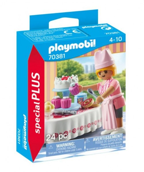 70381 Playmobil Special Plus Banketbakker met Toetjes