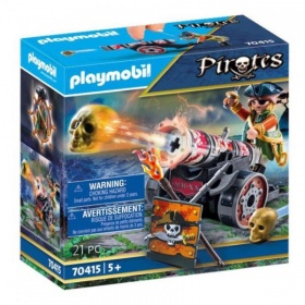 Vergroot 70415 Playmobil Pirates Piraat met Kanon 70415 Playmobil Pirates Piraat met Kanon
