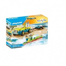 Vergroot 70436 Playmobil Strandwagen met Kano's 70436 Playmobil Strandwagen met Kano's