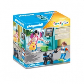 Vergroot 70439 Playmobil Vakantiegangers Geldautomaat 70439 Playmobil Vakantiegangers Geldautomaat