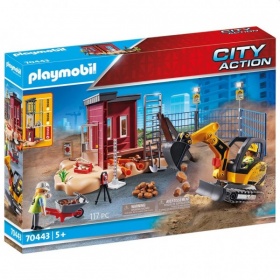 Vergroot 70443 Playmobil Mini Graafmachine 70443 Playmobil Mini Graafmachine