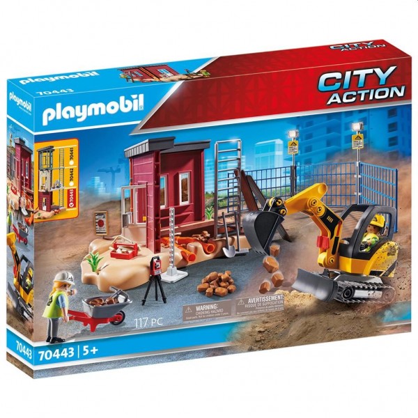 PLAYMOBIL City Action Mini Graafmachine (70443)