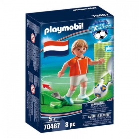 Vergroot 70487 Playmobil Nationale Voetbalspeler Nederland 70487 Playmobil Nationale Voetbalspeler Nederland