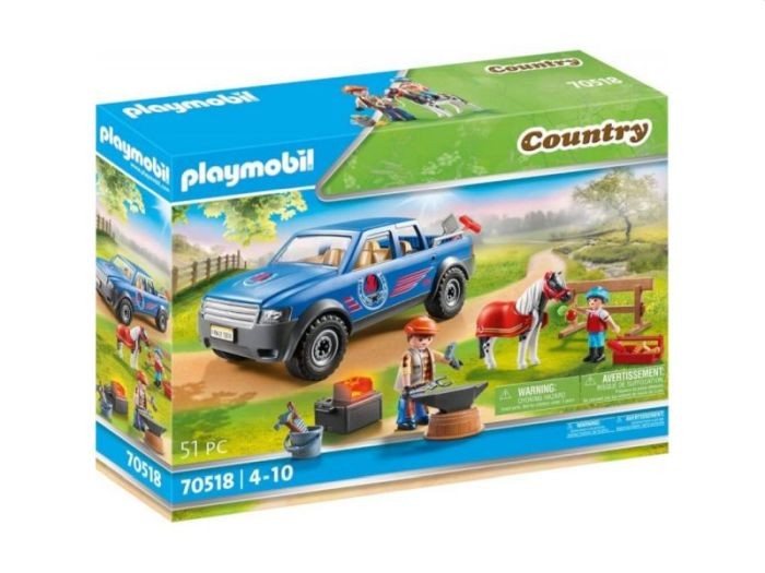 70518 Playmobil Country Mobiele Hoefsmid