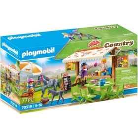 Vergroot 70519 Playmobil Pony Cafe 70519 Playmobil Pony Cafe
