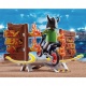 70553 Playmobil Stuntshow Motor met Vuurmuur