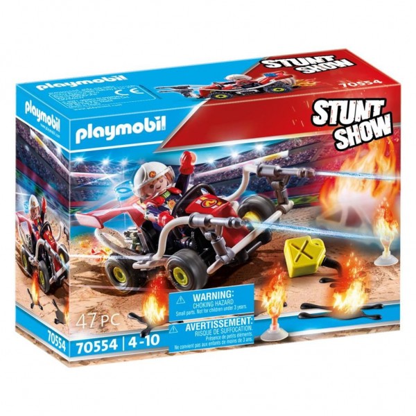 Playmobil 70554 Stuntshow Brandweerkart