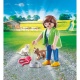 70562 Playmobil vrouw met kittens