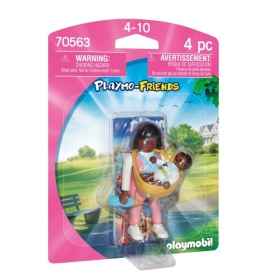 Vergroot 70563 Playmobil mama met draagzak 70563 Playmobil mama met draagzak