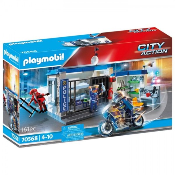 Ik heb een contract gemaakt Losjes het spoor 70568 Playmobil Politie: Ontsnapping Uit De Gevangenis