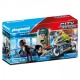 70572 Playmobil Politiemotor: Achtervolging Van De Geldrover