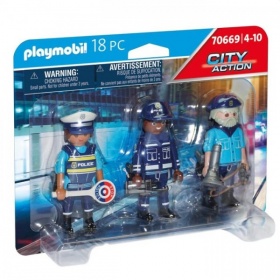 Vergroot 70669 Playmobil Figurenset Politie 70669 Playmobil Figurenset Politie