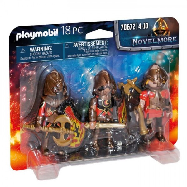 Graf Inademen Probleem 70672 Playmobil Novelmore Set Van 3 Burnham Raiders