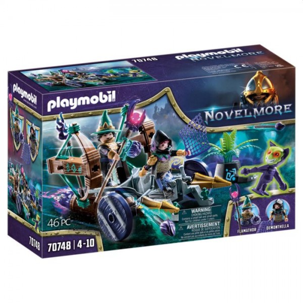 PLAYMOBIL Novelmore Violet Vale Demonen vangwagen (70748)