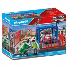 Vergroot 70773 Playmobil City Action Goederenmagazijn 70773 Playmobil City Action Goederenmagazijn