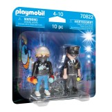 70822 Playmobil Duopack Politieagent en Sproeier