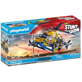 70833 Playmobil Air Stuntshow Filmploeg Helikopter