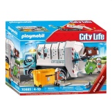 70885 Playmobil promo Vuilniswagen Met Knipperlicht