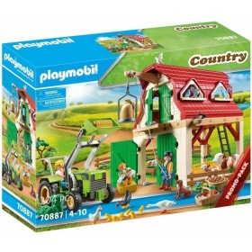 70887 Playmobil promo Boerderij Met Fokkerij Voor Kleine Dieren