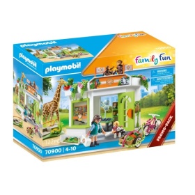 Vergroot 70900 Playmobil Family Fun dierenartspraktijk in de dierentuin 70900 Playmobil Family Fun dierenartspraktijk in de dierentuin