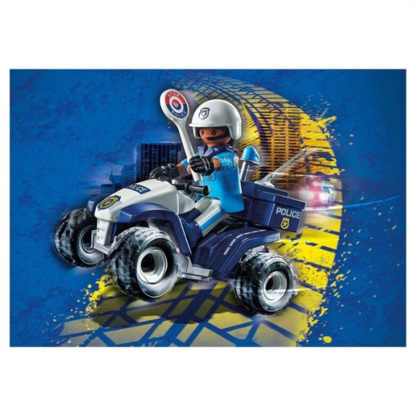 Microbe tarief Posters 71092 Playmobil Politie Speed Quad