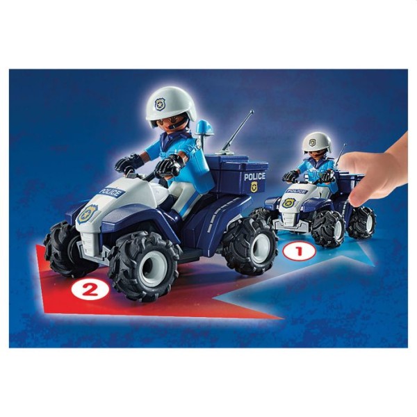 71092 Playmobil Politie Quad