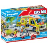 71202 Playmobil City Ambulance Met Licht En Geluid