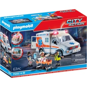 Vergroot Playmobil 71232 Ambulance Promo Playmobil 71232 Ambulance Promo