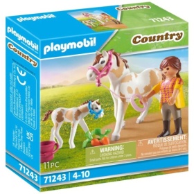 Vergroot 71243 Playmobil Country Paard Met Veulen 71243 Playmobil Country Paard Met Veulen