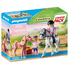 Vergroot Playmobil starterpack 71259 paardenverzorging Playmobil starterpack 71259 paardenverzorging
