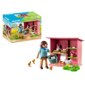 Vergroot 71308 Playmobil Country Kippenhok 71308 Playmobil Country Kippenhok