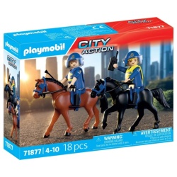 Vergroot de afbeelding Playmobil 71877 Politie Te Paard