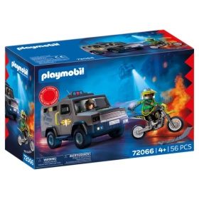 Vergroot Playmobil 72066 Swat Tactisch Voertuig Playmobil 72066 Swat Tactisch Voertuig