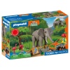 Bekijken Playmobil 72068 Olifant Met Dierenverzorger