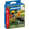 Bekijken Playmobil 72149 Brandweerman Met Brandhaard