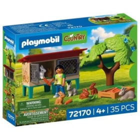 Vergroot Playmobil 72170 Konijnenhok Playmobil 72170 Konijnenhok