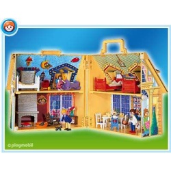 4145 Playmobil poppenhuis koffer