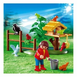 4203 Playmobil vogel voederhuisje