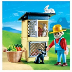 4491 Playmobil konijnenhok