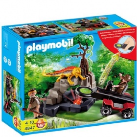 Vergroot 4847 Playmobil Schatjager Kristaldetector 4847 Playmobil Schatjager Kristaldetector