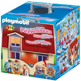Vergroot 5167 Playmobil Mijn Meeneem Poppenhuis 5167 Playmobil Mijn Meeneem Poppenhuis