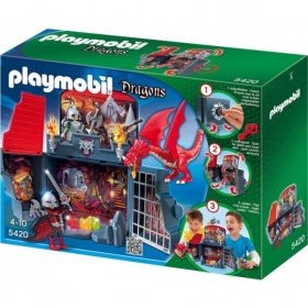 Vergroot 5420 Playmobil Speelbox Drakenridder 5420 Playmobil Speelbox Drakenridder