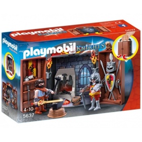 5637 Playmobil speelbox ridder en smid