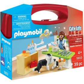 Vergroot Playmobil City Life 5653 Koffer Dierenarts Playmobil City Life 5653 Koffer Dierenarts