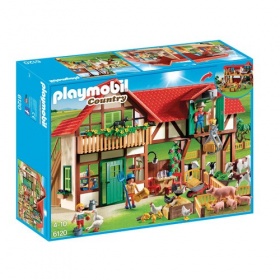 Vergroot 6120 Playmobil Grote Boerderij 6120 Playmobil Grote Boerderij