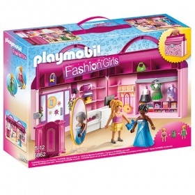 Vergroot 6862 Playmobil Meeneem Fashionshop 6862 Playmobil Meeneem Fashionshop