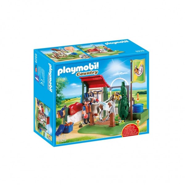 6929 Playmobil Paardenwasplaats playmobil kopen in de aanbieding