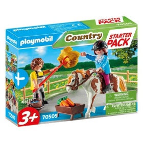 Vergroot 70505 Playmobil starterpack manege uitbreidingsset 70505 Playmobil starterpack manege uitbreidingsset