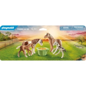 Vergroot 71000 Playmobil ijslandse pony's met veulens 71000 Playmobil ijslandse pony's met veulens