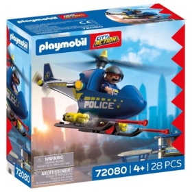 Vergroot Playmobil 72080 Politiehelikopter Playmobil 72080 Politiehelikopter